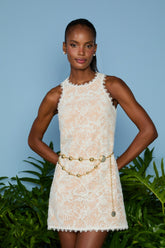 VESTIDO CURTO LILY SEM MANGA COLEÇÃO VERÃO 26